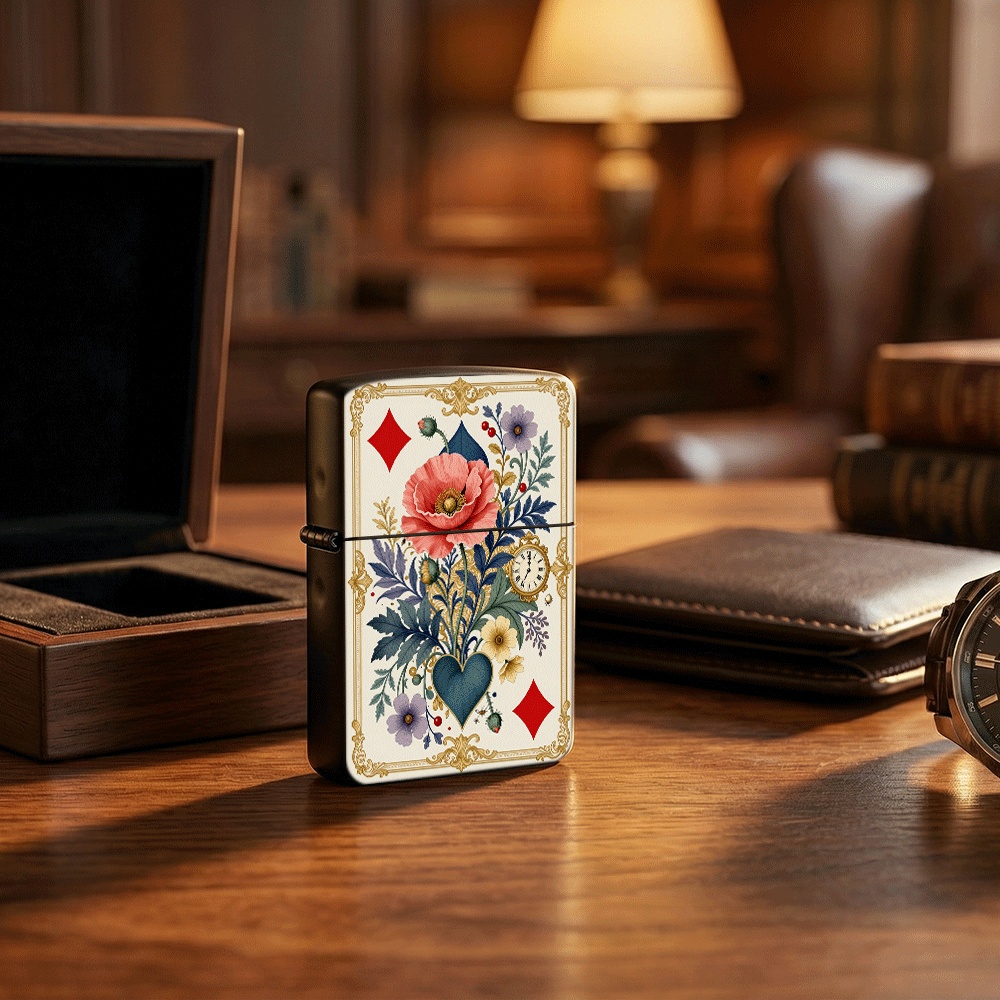 Vintage Collectible Playing Cards - Vintage Tarot Card Style Flip Top