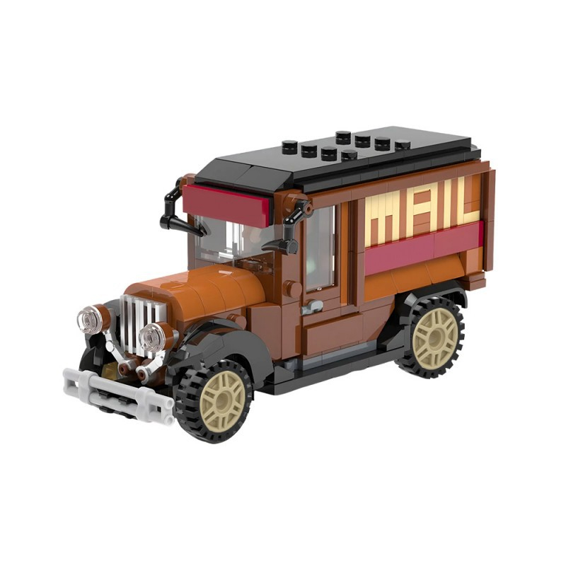 352PCS Vintage Mail Van MOC Bu - огляд і ціна Vintage Toys Collector