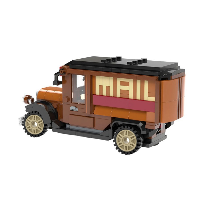352PCS Vintage Mail Van MOC Bu - огляд і ціна Vintage Toys Collector