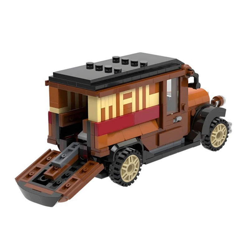 352PCS Vintage Mail Van MOC Bu - огляд і ціна Vintage Toys Collector