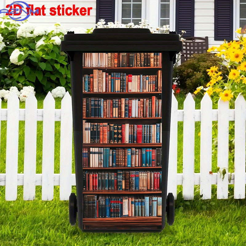 Vintage Books Trash Can Sticke - огляд і ціна Vintage And Collectible Books