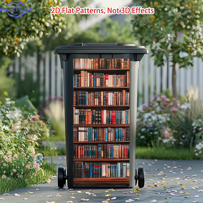 Vintage Books Trash Can Sticke - огляд і ціна Vintage And Collectible Books