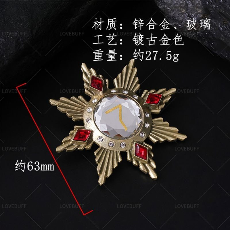 Golden Star Shaped Number 7 Br - огляд і ціна Collectible Vintage Brooches