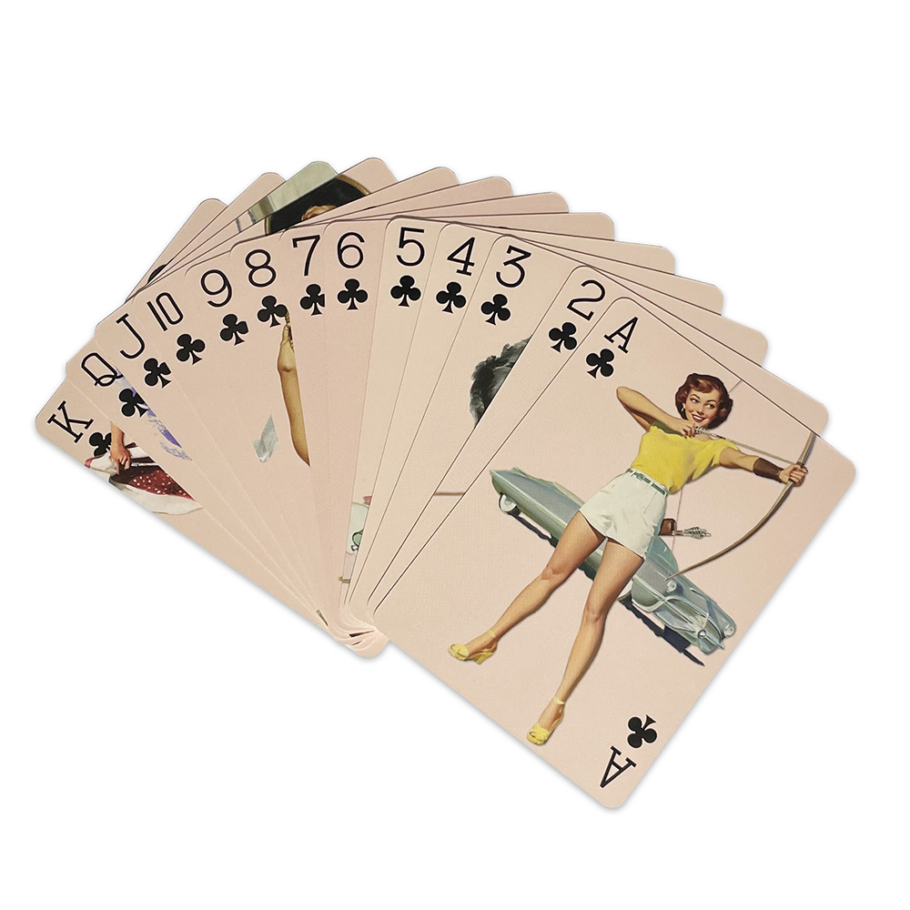 Beautiful Cute Girls Collectio - огляд і ціна Vintage Collectible Playing Cards