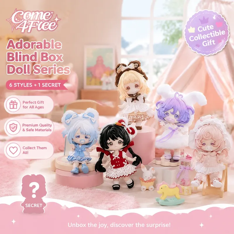 Come4free Blind Box Series Bjd - огляд і ціна Collectible & Vintage Dolls For Halloween