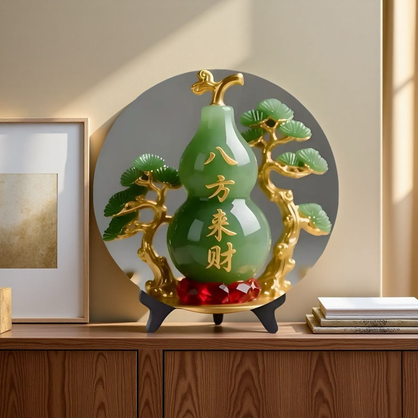 Natural Jade Gourd Figurine Ho - огляд і ціна Vintage Collectible Christmas Ornaments