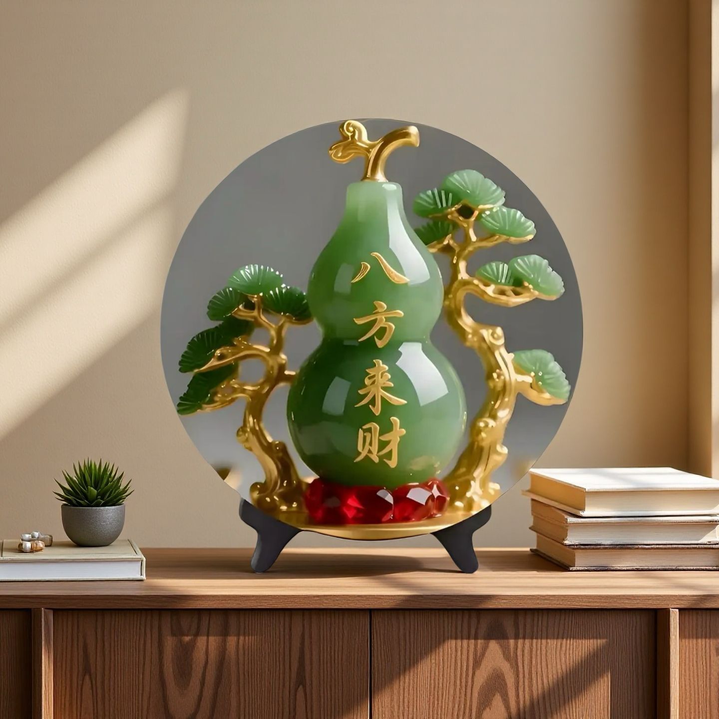 Natural Jade Gourd Figurine Ho - огляд і ціна Vintage Collectible Christmas Ornaments