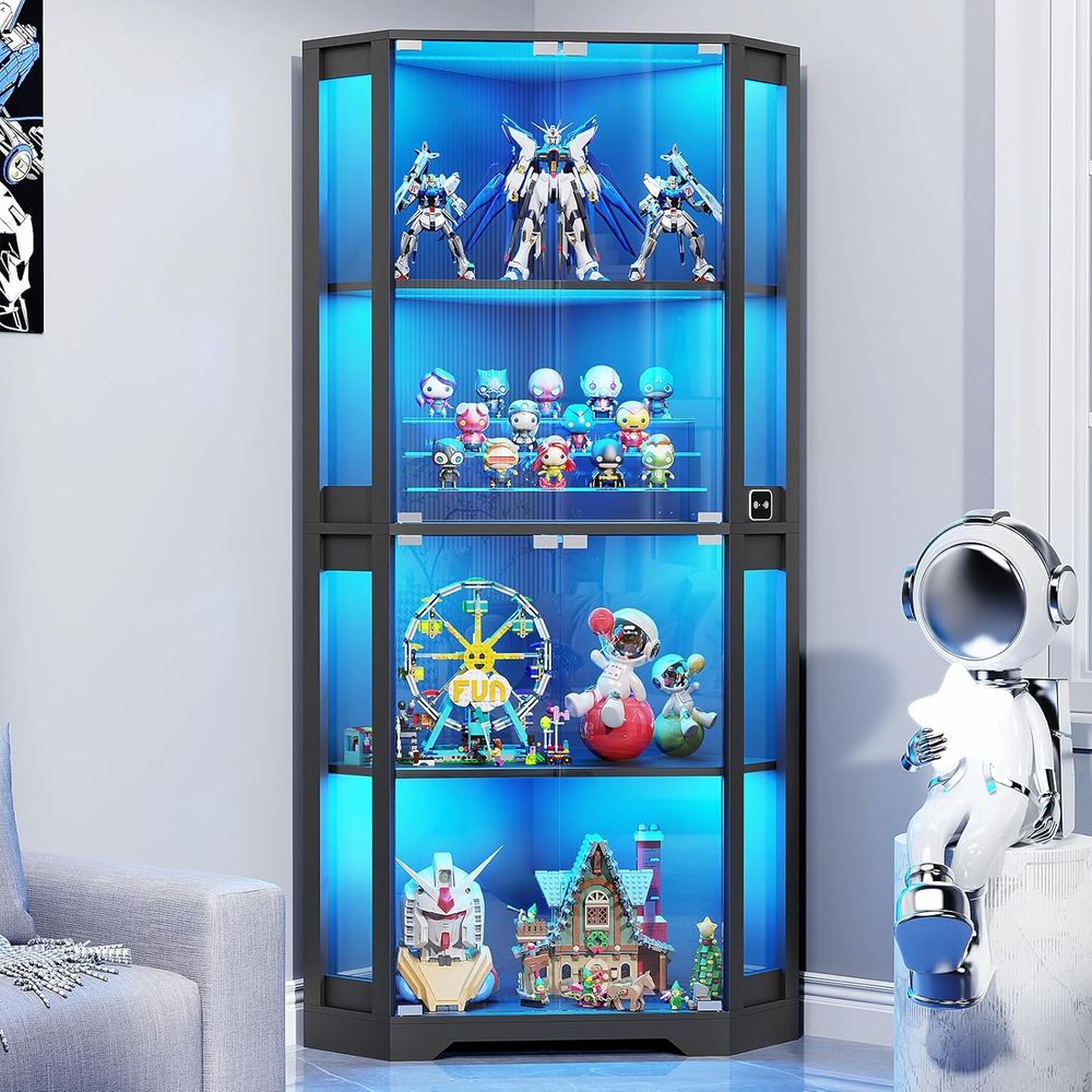 65 Illuminated Glass Display C - огляд і ціна Collectible & Vintage Dolls For Halloween