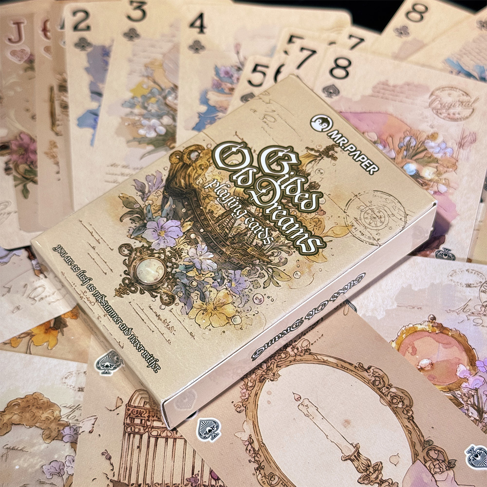 55pcs Vintage Aesthetic Playin - огляд і ціна Vintage Collectible Playing Cards