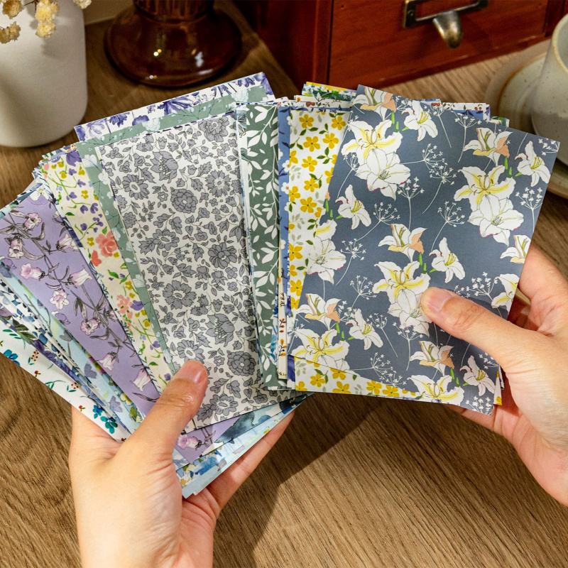 100-Sheet Retro Floral Ditsy P - огляд і ціна Vintage Collectible Magazines