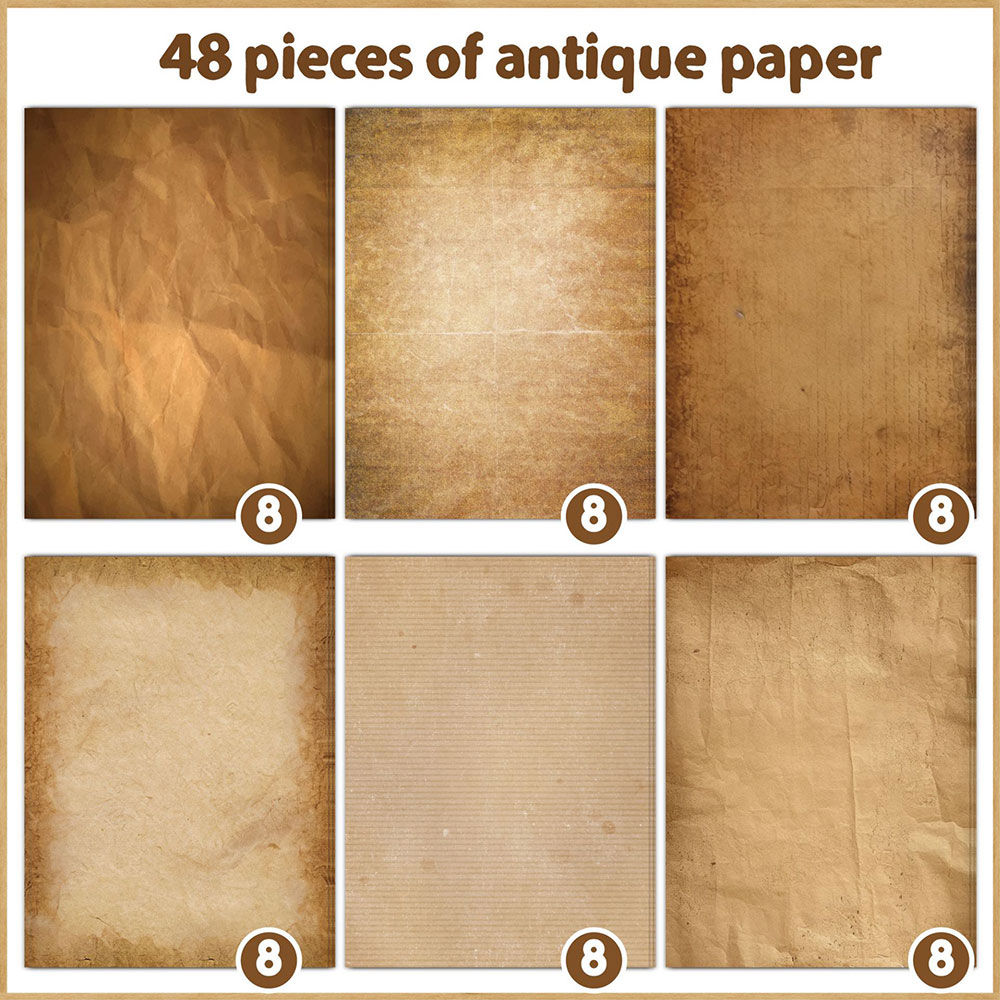 For Fun 48PCS Vintage Scrapboo - огляд і ціна Vintage Collectible Magazines