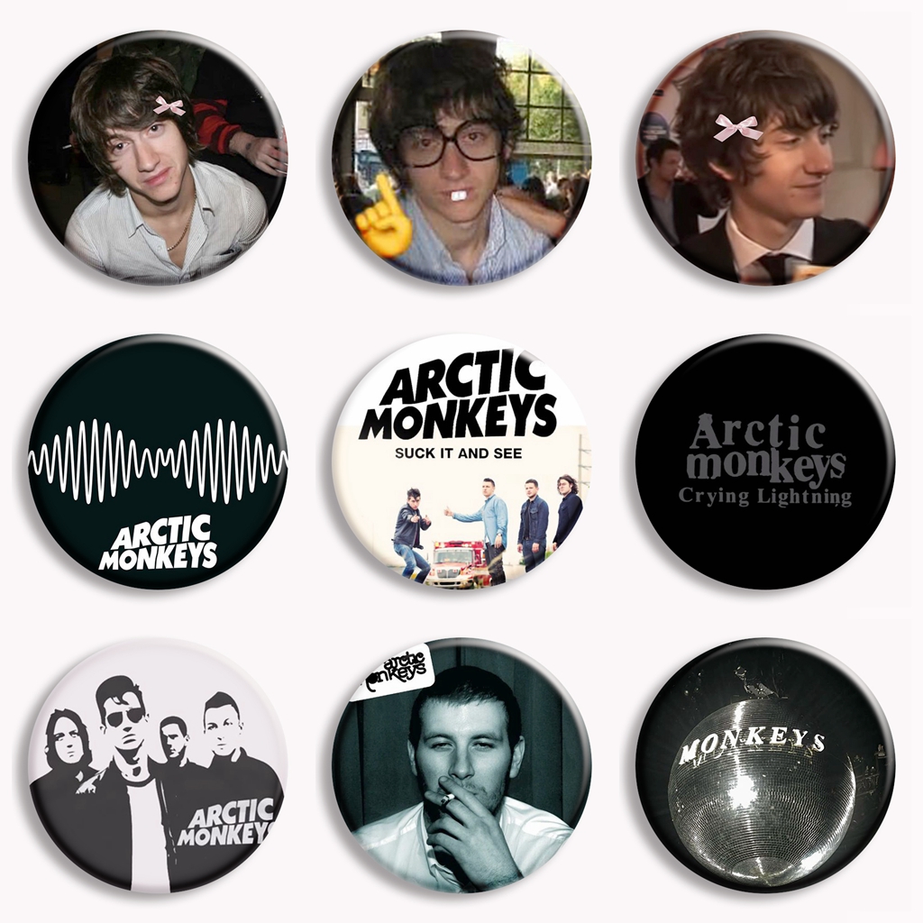 Vintage Arctic Monkeys Music B - огляд і ціна Collectible Vintage Brooches