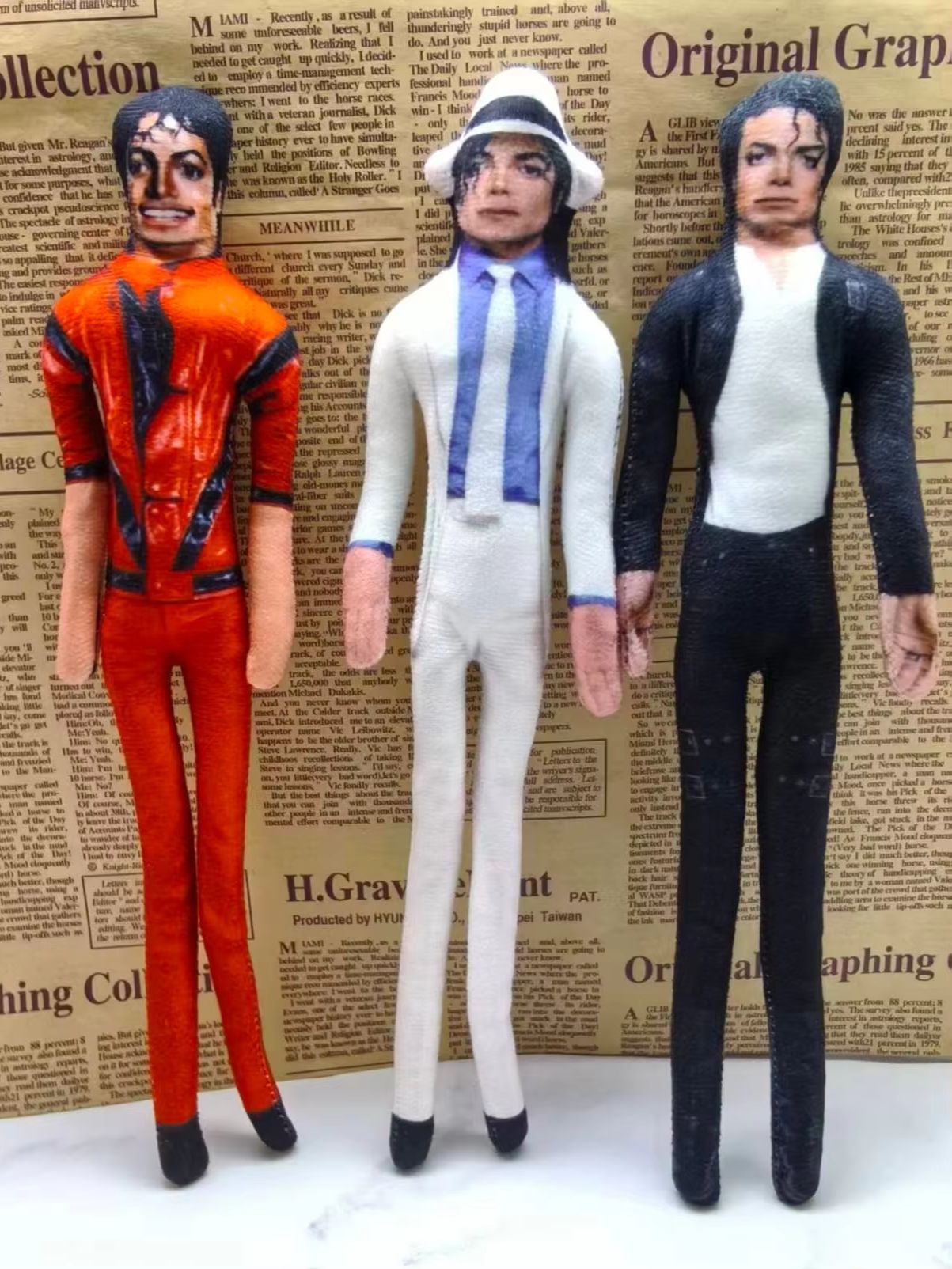 Vintage MJ Michael Jackson Cos - огляд і ціна Vintage Things Collection