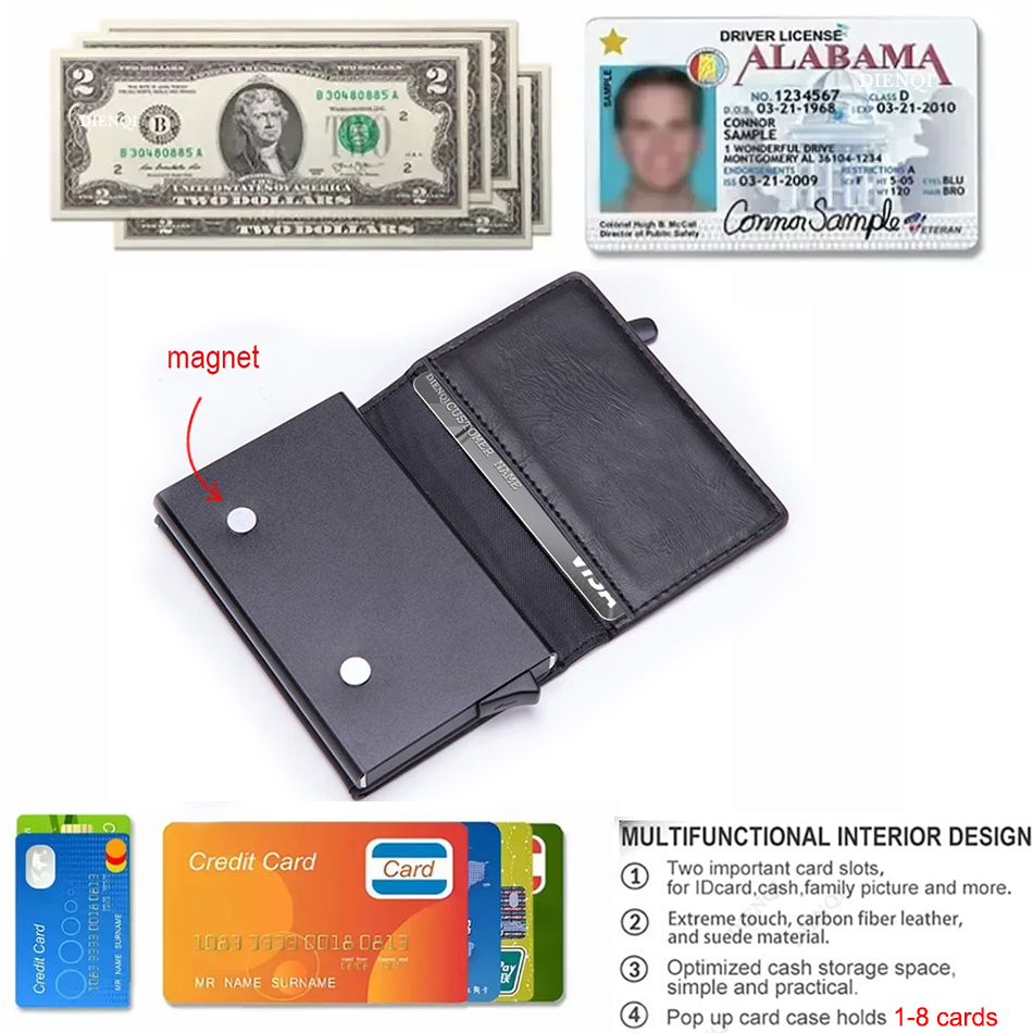RFID Blocking Card Wallet Magn - огляд і ціна Vintage Collectible Cards