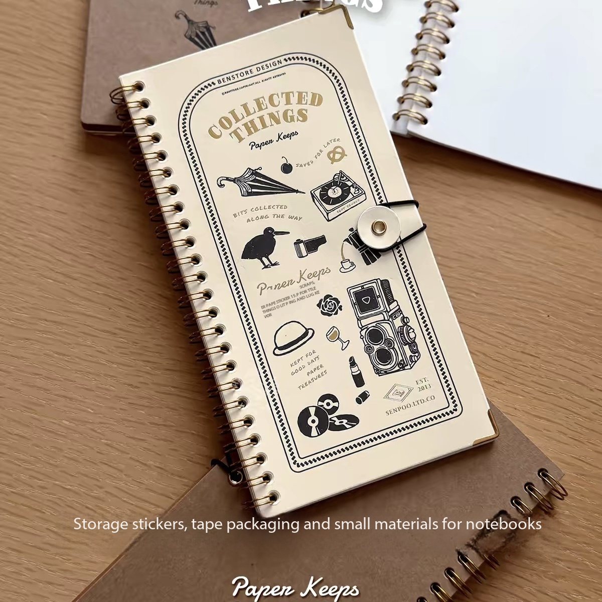 Vintage Spiral Release Paper B - огляд і ціна Vintage Collectible Magazines