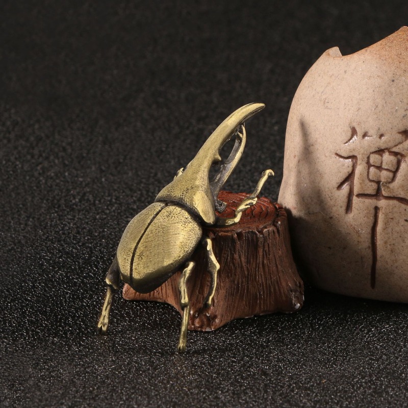 1PC Solid Brass Carved Hercule - огляд і ціна Vintage Collectible Christmas Ornaments
