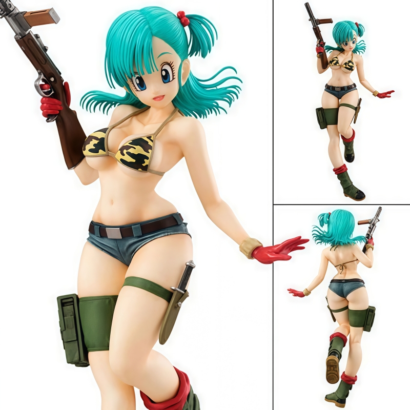 Cute Dragon Ball Z Bulma figur - огляд і ціна Vintage Collectible Figurines