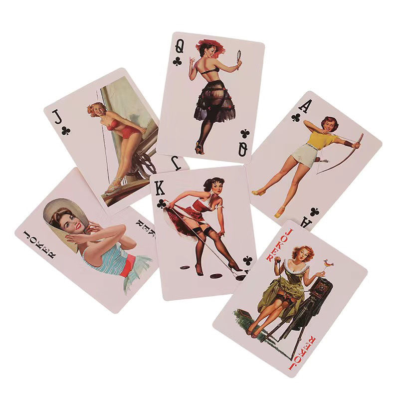 Vintage Sexy Bikini Beauty Pla - огляд і ціна Vintage Collectible Playing Cards