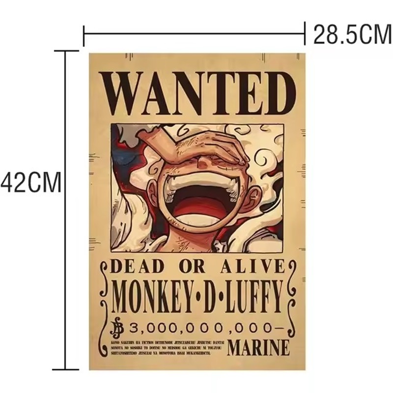 Anime One Piece Bounty Wanted  - огляд і ціна Vintage Things Collection