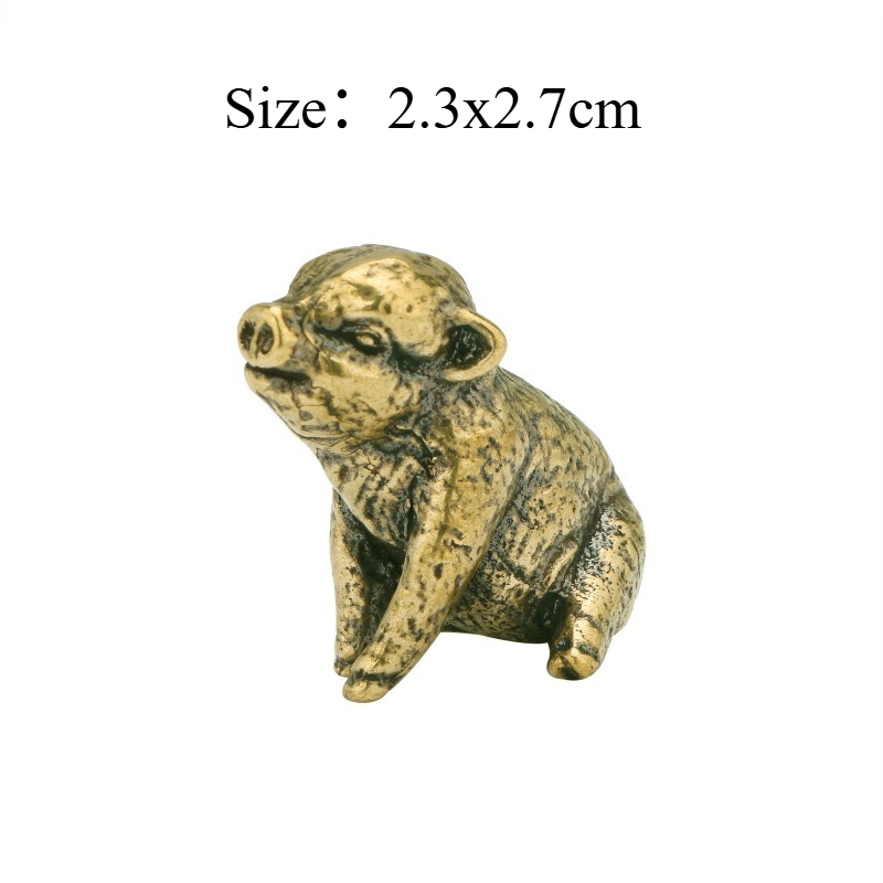 Retro Chinese Zodiac Pig Archa - огляд і ціна Vintage Collectible Christmas Ornaments