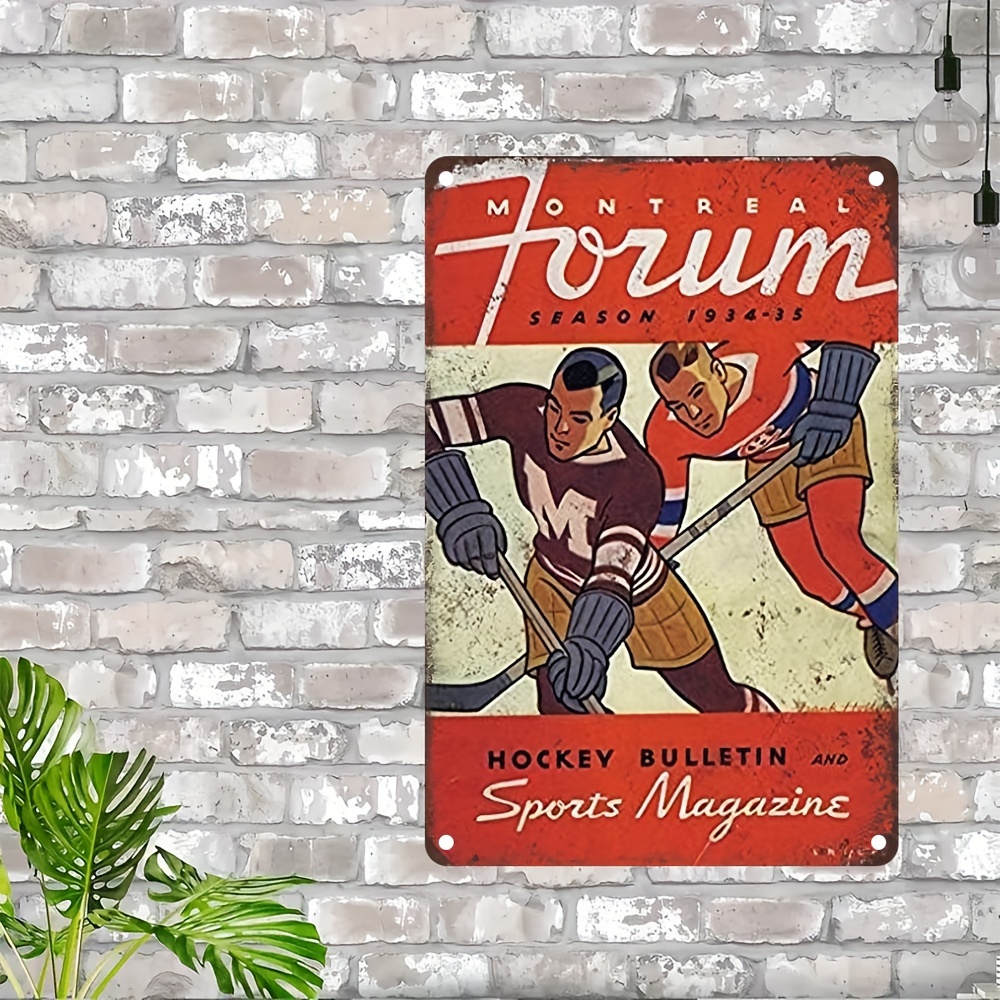 Vintage Montreal Forum 1944-45 - огляд і ціна Vintage Collectible Magazines