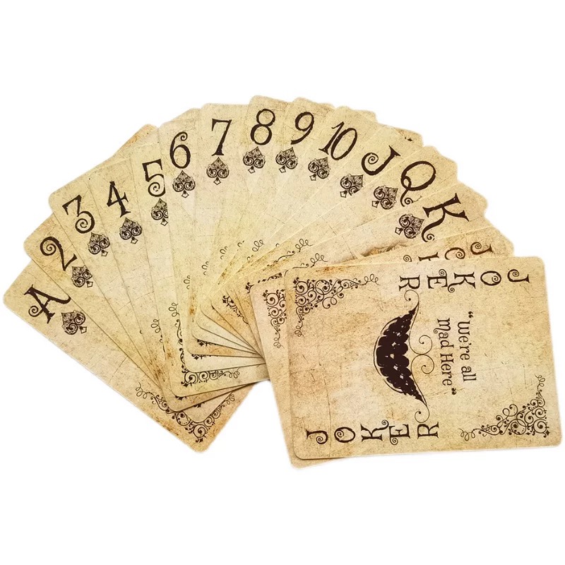 54PCS Alice Vintage Paper Poke - огляд і ціна Vintage Collectible Playing Cards