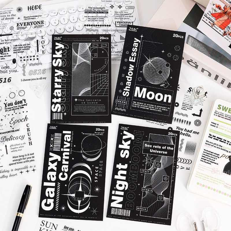 Vintage Text Sticker Book 20Pc - огляд і ціна Vintage And Collectible Books