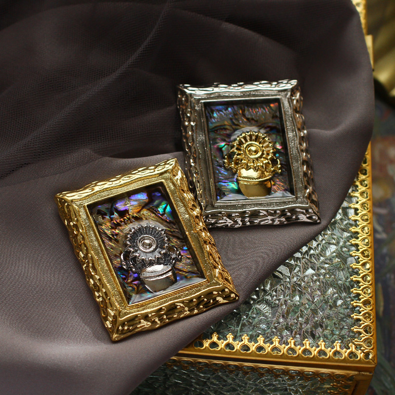 Muylinda Vintage Van Gogh Sunf - огляд і ціна Collectible Vintage Brooches