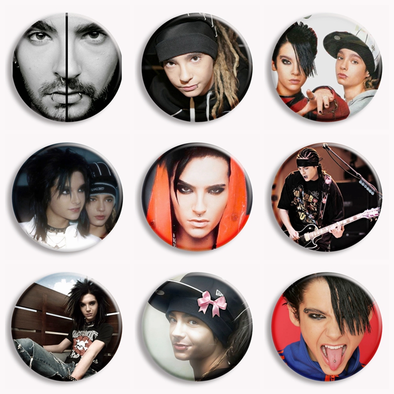 Rock Band Tokio Hotel Kaulitz  - огляд і ціна Collectible Vintage Brooches