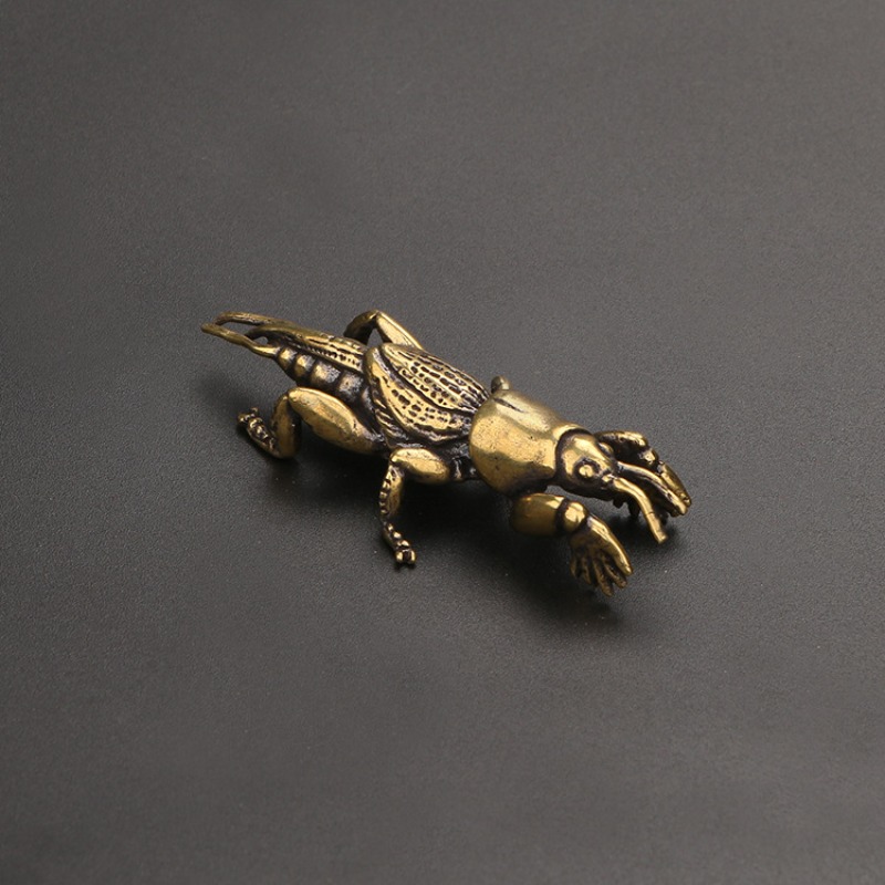 1 PC Solid Brass Carved Mini I - огляд і ціна Vintage Collectible Christmas Ornaments