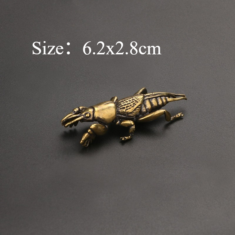 1 PC Solid Brass Carved Mini I - огляд і ціна Vintage Collectible Christmas Ornaments
