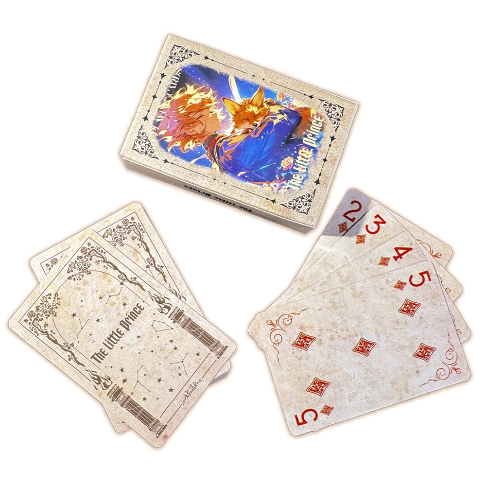 55pcs 57*88mm The Little Princ - огляд і ціна Vintage Collectible Playing Cards