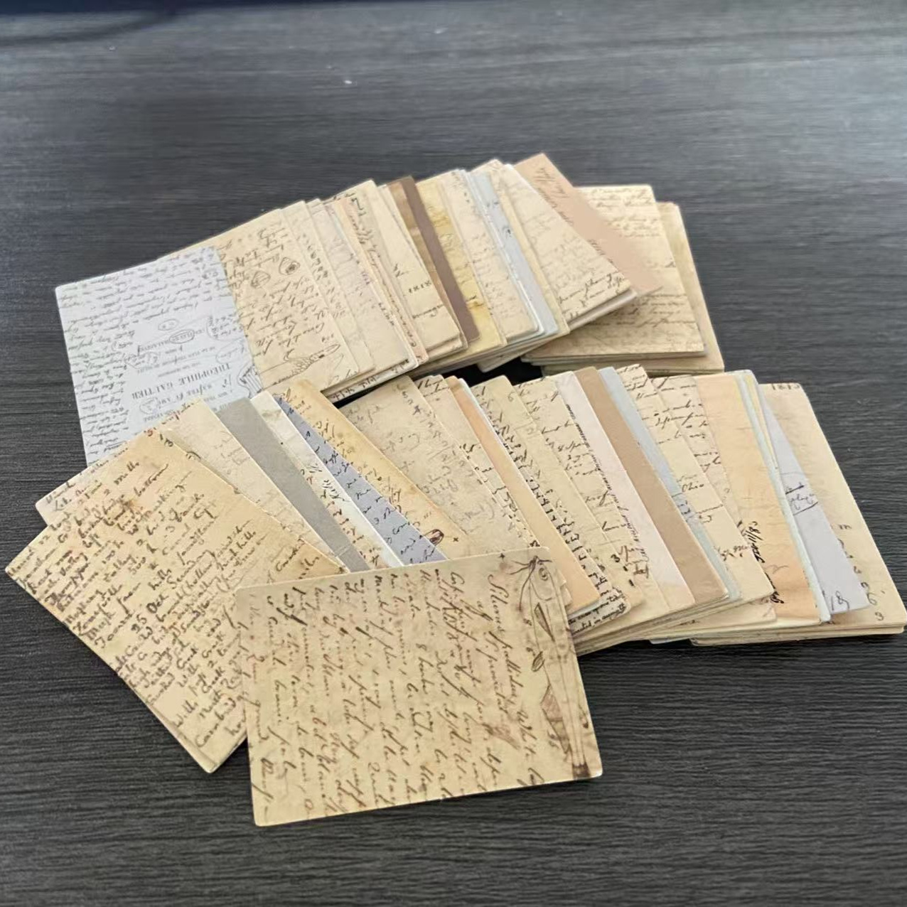 100pcs Vintage Handwritten let - огляд і ціна Vintage Collectible Magazines