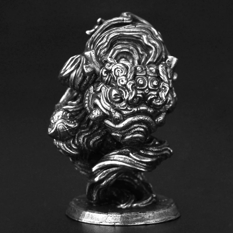 White Copper Chinese Lion Warg - огляд і ціна Vintage Collectible Christmas Ornaments