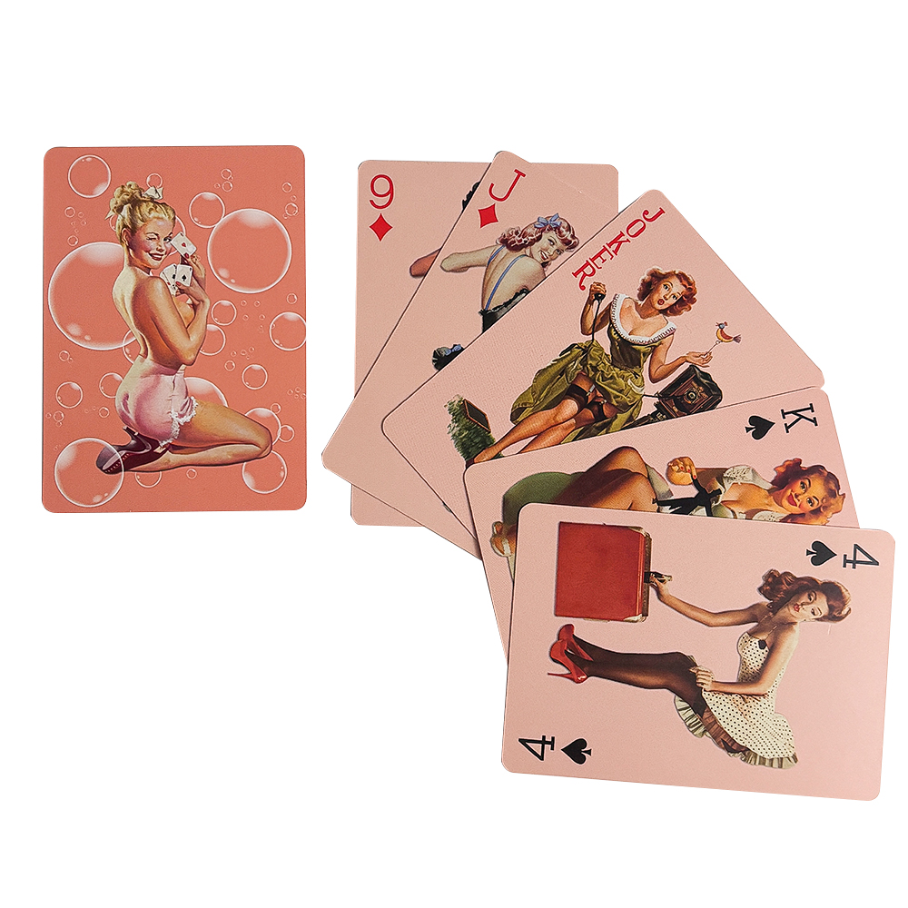 Pin-up Girls Playing Cards Vin - огляд і ціна Vintage Collectible Playing Cards